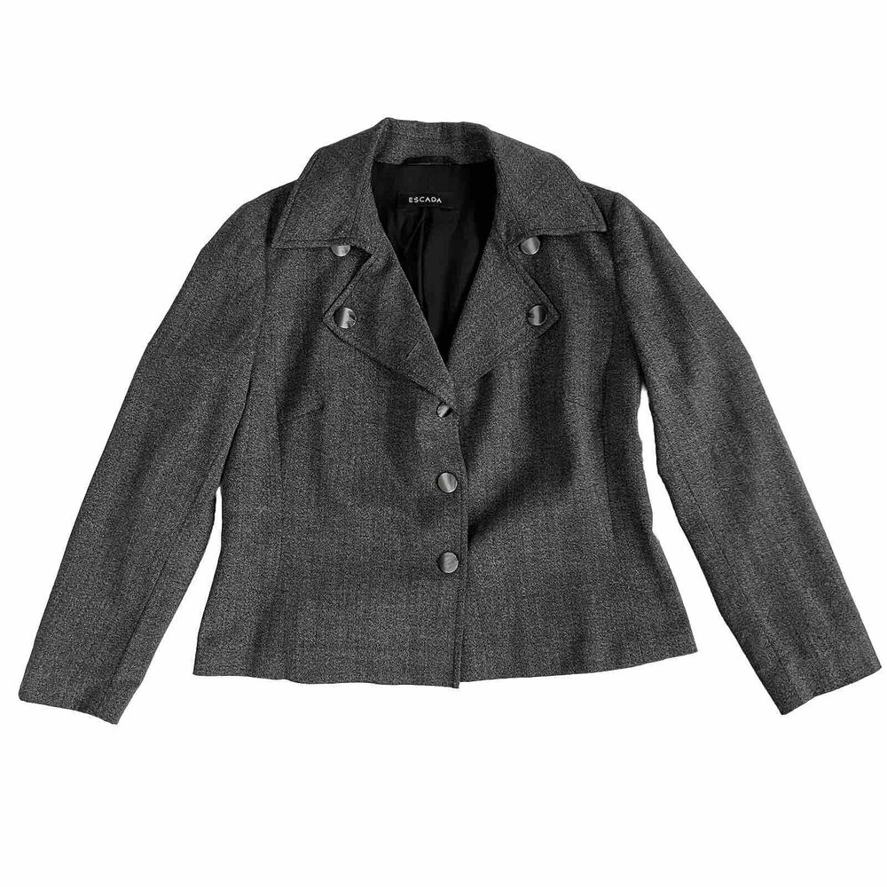 Escada Women’s Wool Blazer Jacket Size 42
